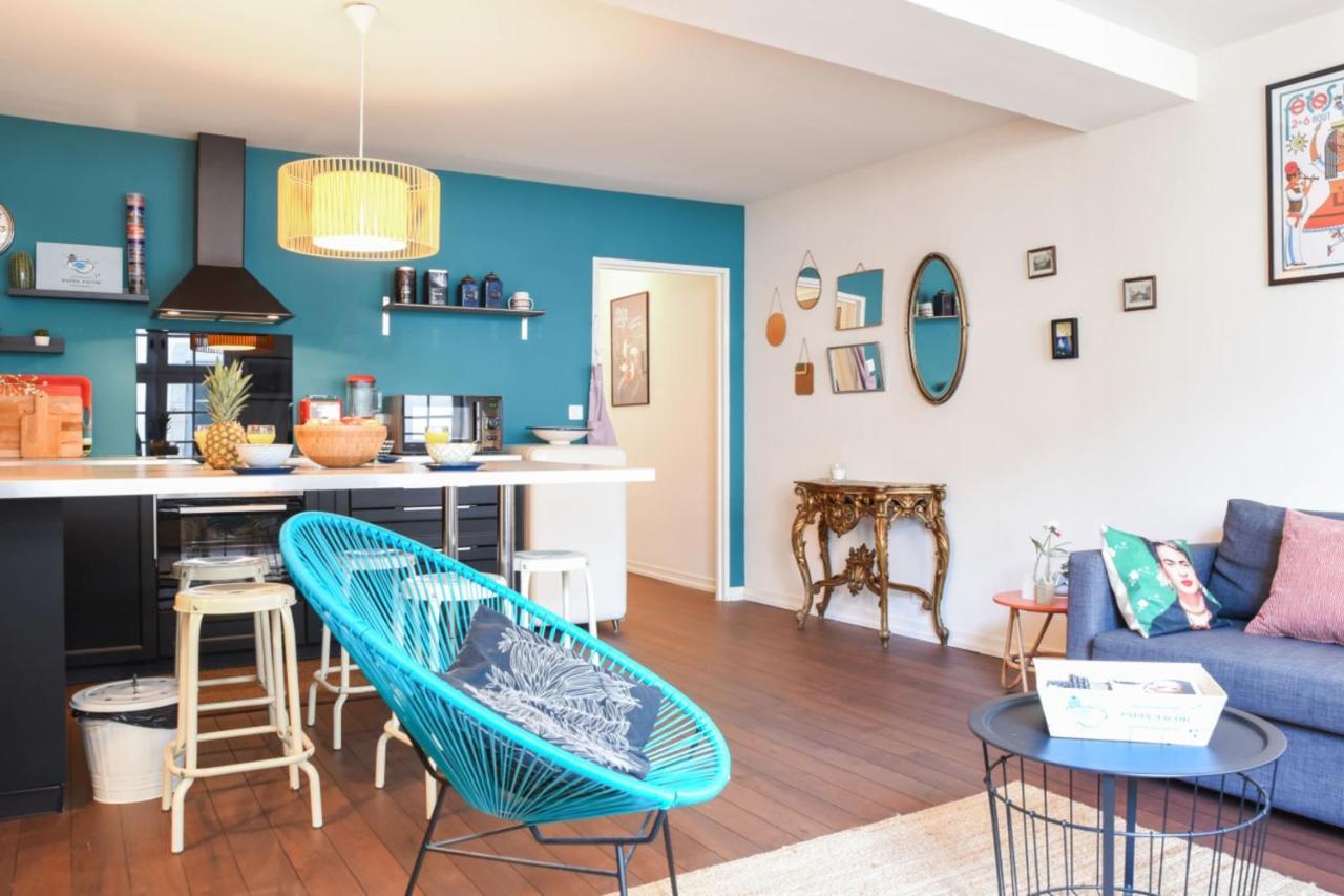 Appartement Charming Flat In A Calm Street At The Historic Heart Of Bayonne - Welkeys Extérieur photo