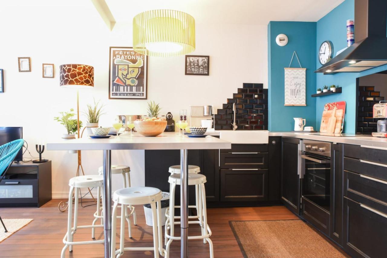 Appartement Charming Flat In A Calm Street At The Historic Heart Of Bayonne - Welkeys Extérieur photo