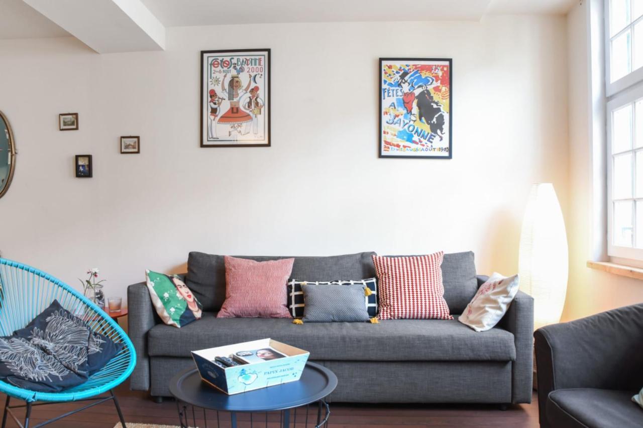 Appartement Charming Flat In A Calm Street At The Historic Heart Of Bayonne - Welkeys Extérieur photo
